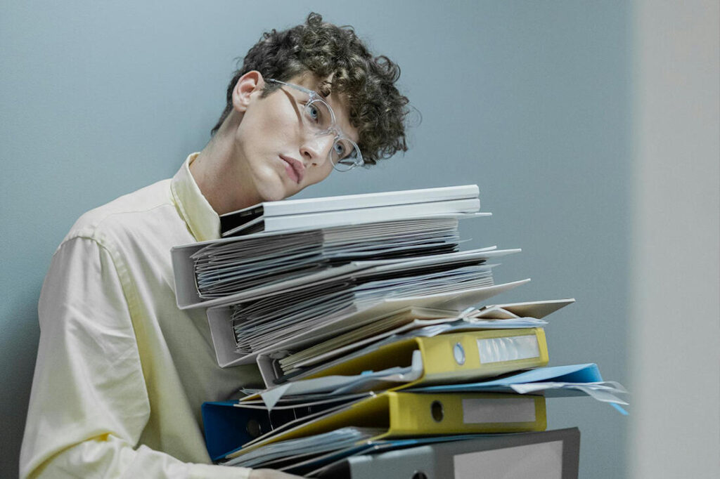 Copeland Counselling - The Fawn Response To Trauma - People Pleasing, Carrying Lots Of Files At Work